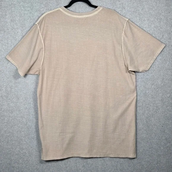 Diet Starts Monday Mens XL T-Shirt The World Is Yours Earth Graphic Short Sleeve - Picture 3 of 6